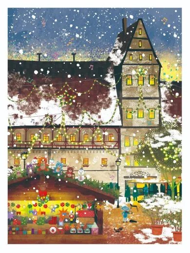 Hari Tatsuo 風景画 「城と湖」 シリアルNo.14/300 Hari Tatsuo 風景画 「城と湖」 シリアルNo.14/300 Hari Tatsuo 風景画